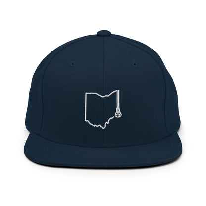 Ohio Lacrosse Snapback Hat