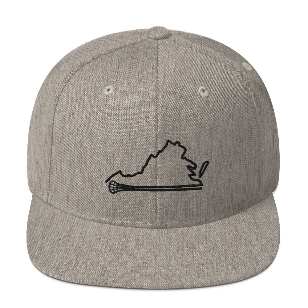 Virginia Lacrosse Snapback Hat