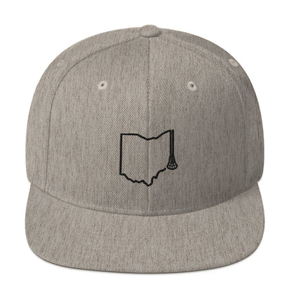 Ohio Lacrosse Snapback Hat