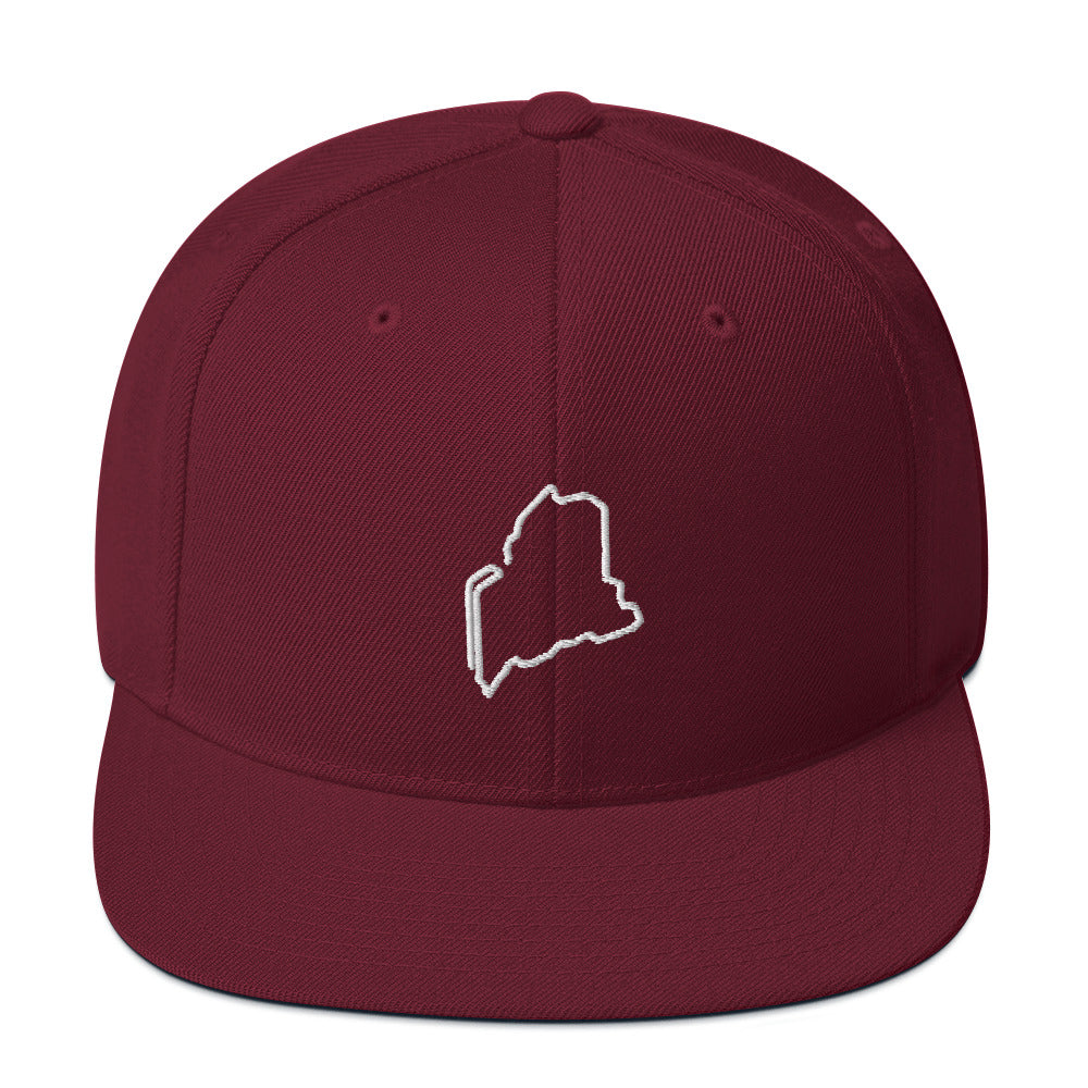 Maine Hockey Snapback Hat