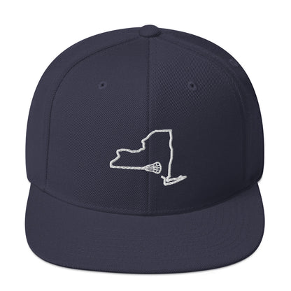 New York Lacrosse Snapback Hat