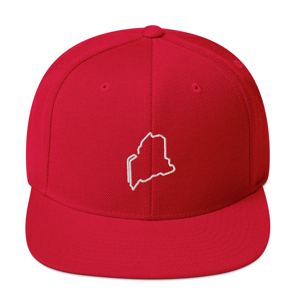 Maine Hockey Snapback Hat