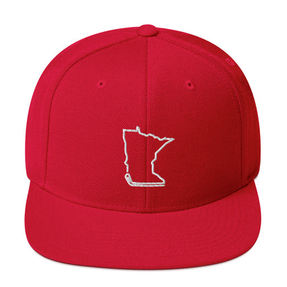 Minnesota Hockey Snapback Hat