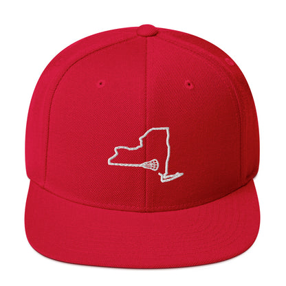 New York Lacrosse Snapback Hat