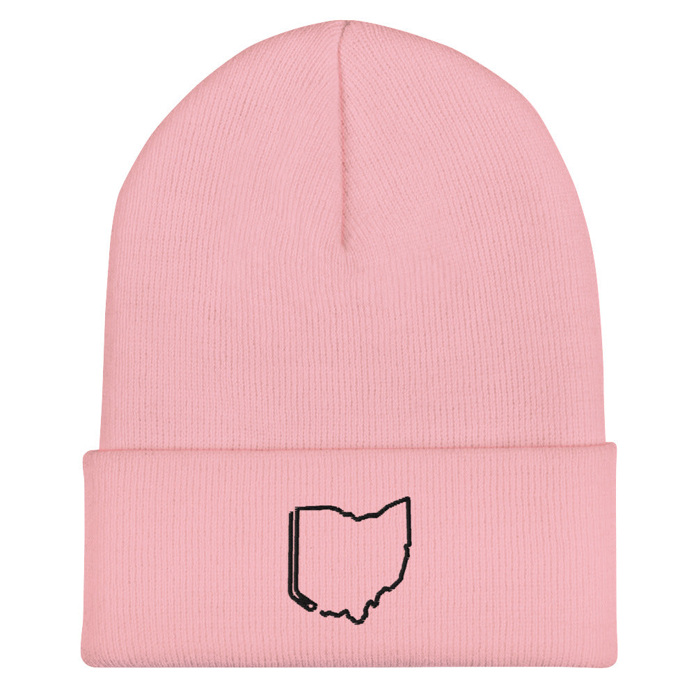 Ohio Hockey Cuffed Beanie