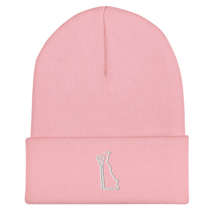 California Lacrosse Cuffed Beanie