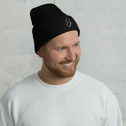 New Jersey Hockey Cuffed Beanie