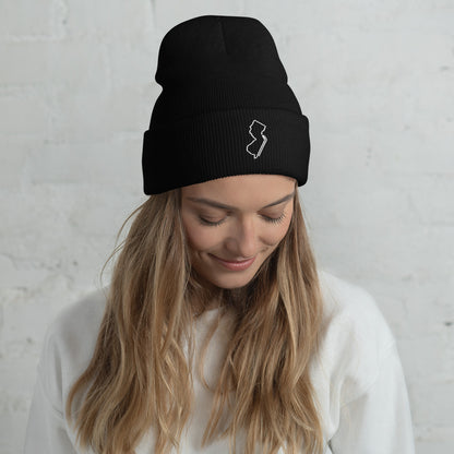 New Jersey Hockey Cuffed Beanie