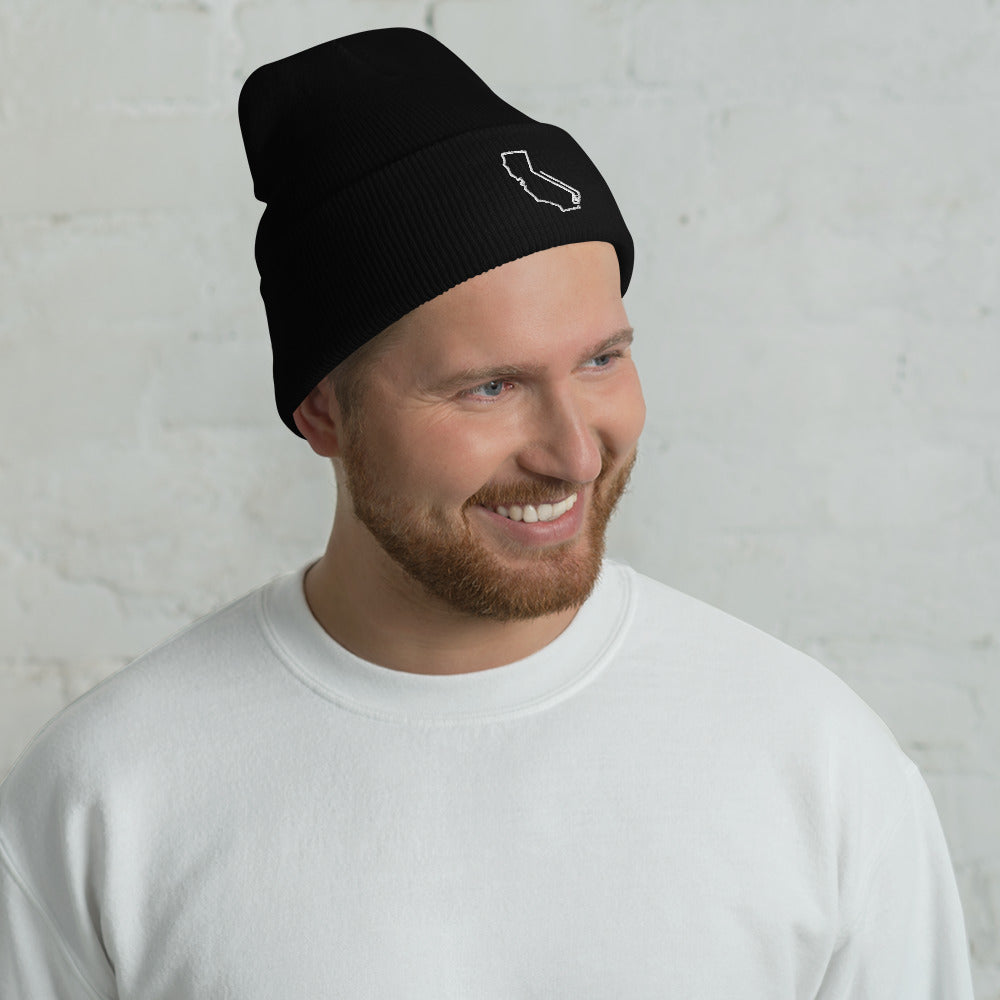 California Hockey Cuffed Beanie