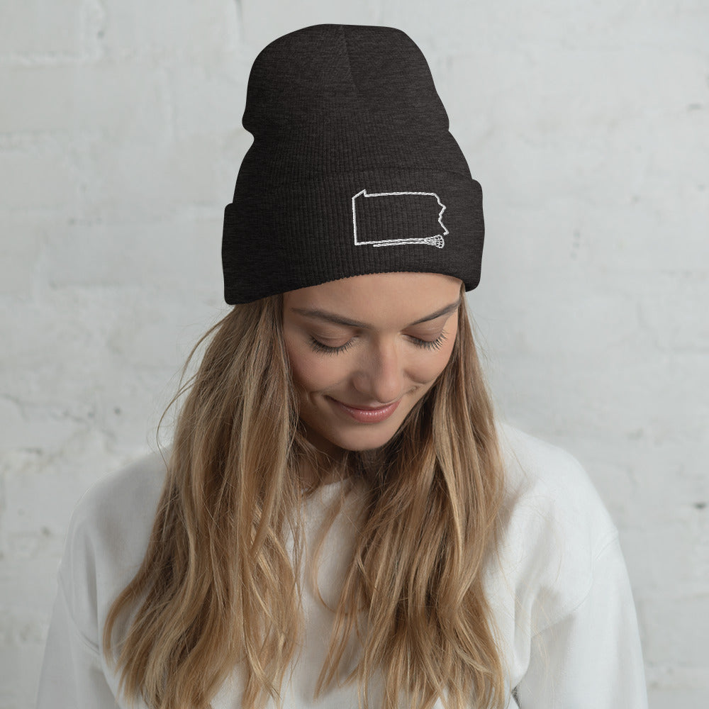 Pennsylvania Lacrosse Cuffed Beanie