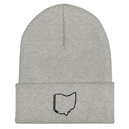 Ohio Hockey Cuffed Beanie