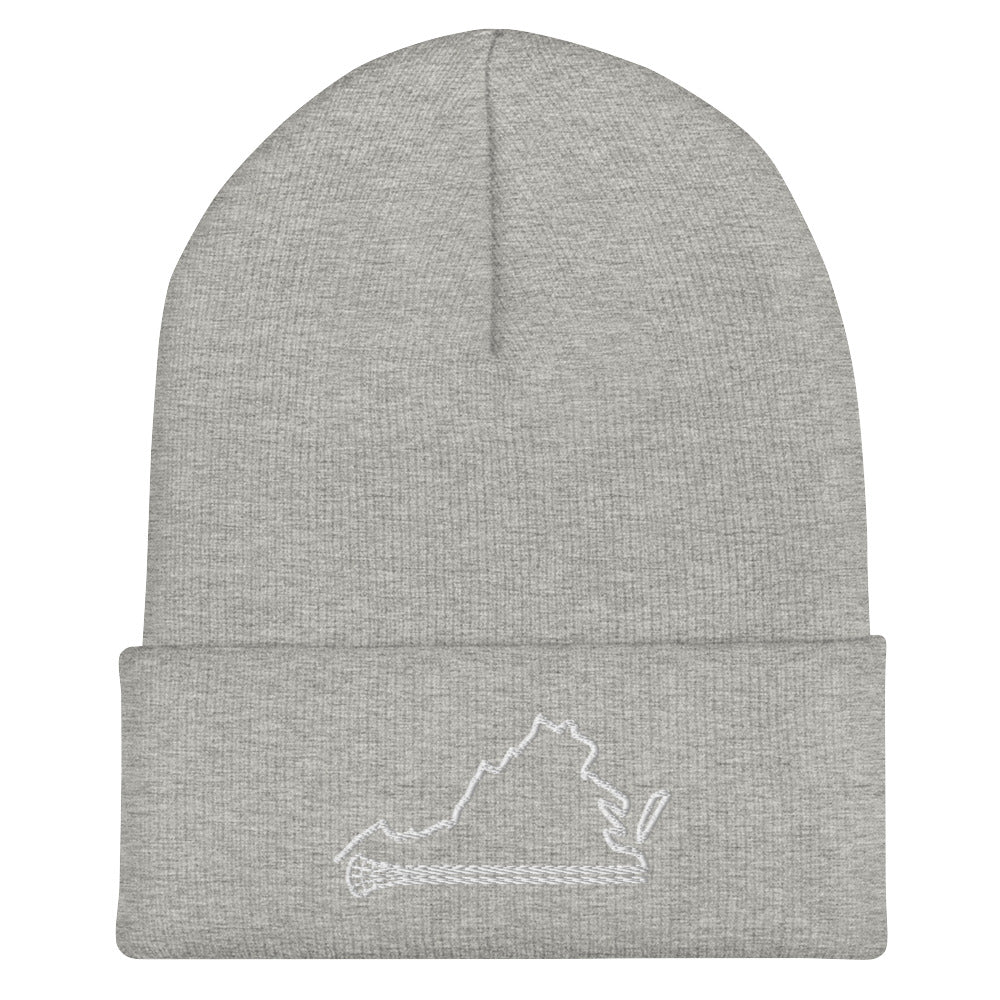 Virginia Lacrosse Cuffed Beanie