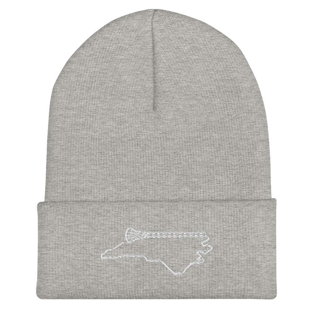 North Carolina Lacrosse Cuffed Beanie