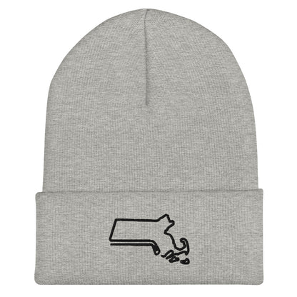 Massachusetts Hockey Cuffed Beanie