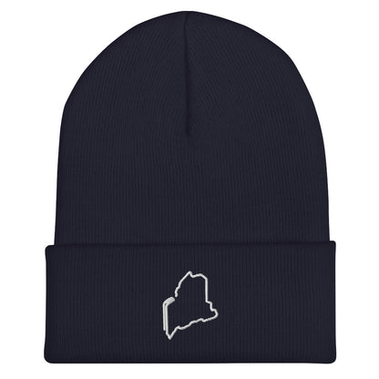 Maine Hockey Cuffed Beanie