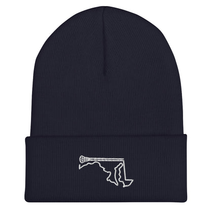 Maryland Lacrosse Cuffed Beanie