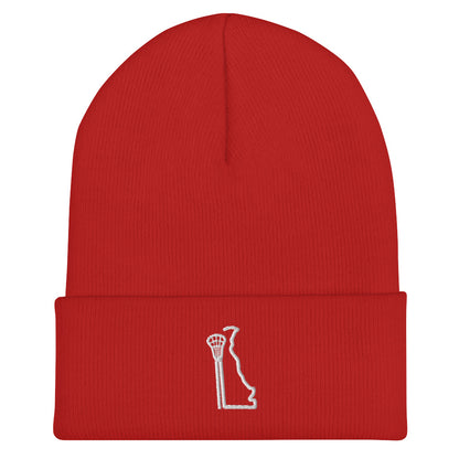 California Lacrosse Cuffed Beanie