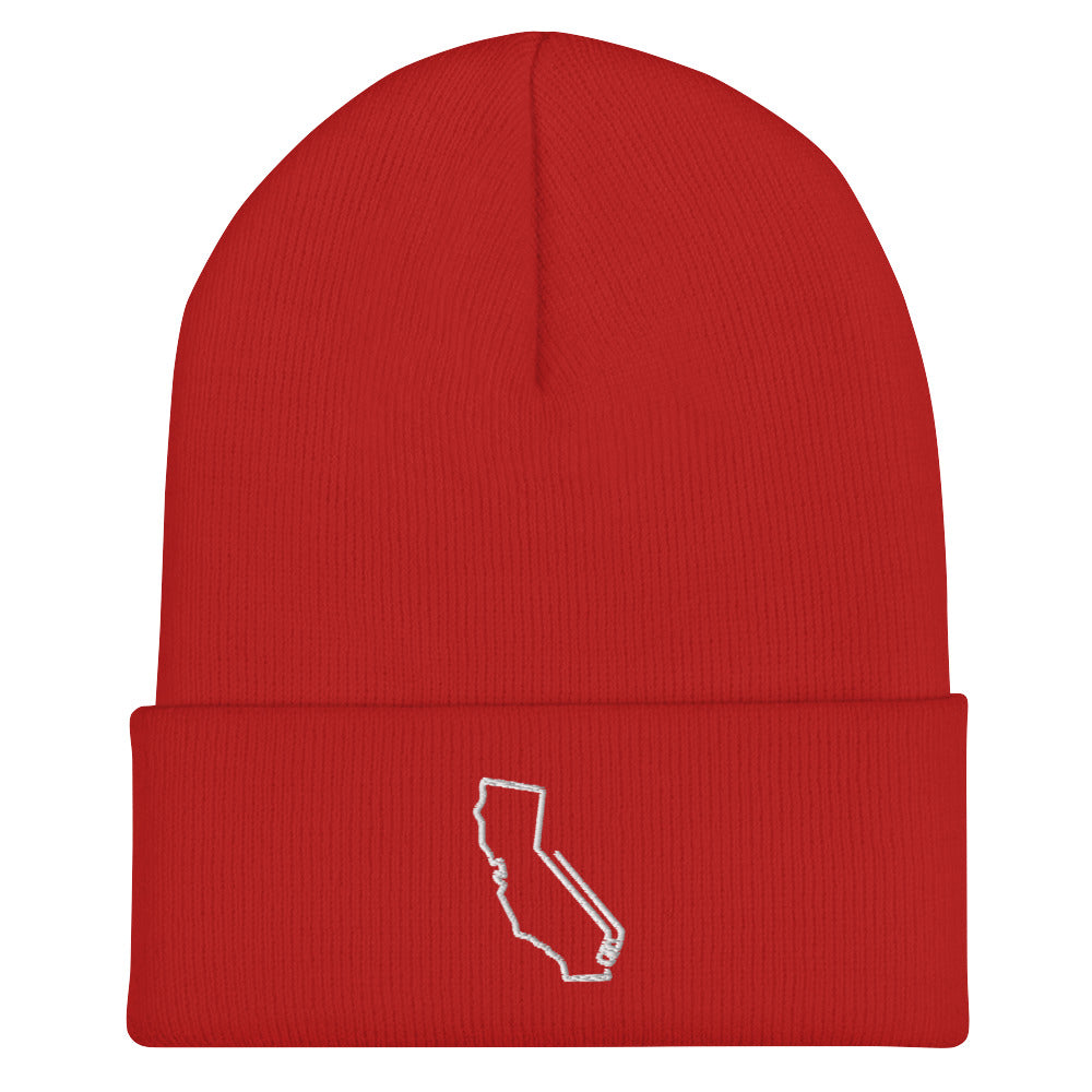 California Hockey Cuffed Beanie