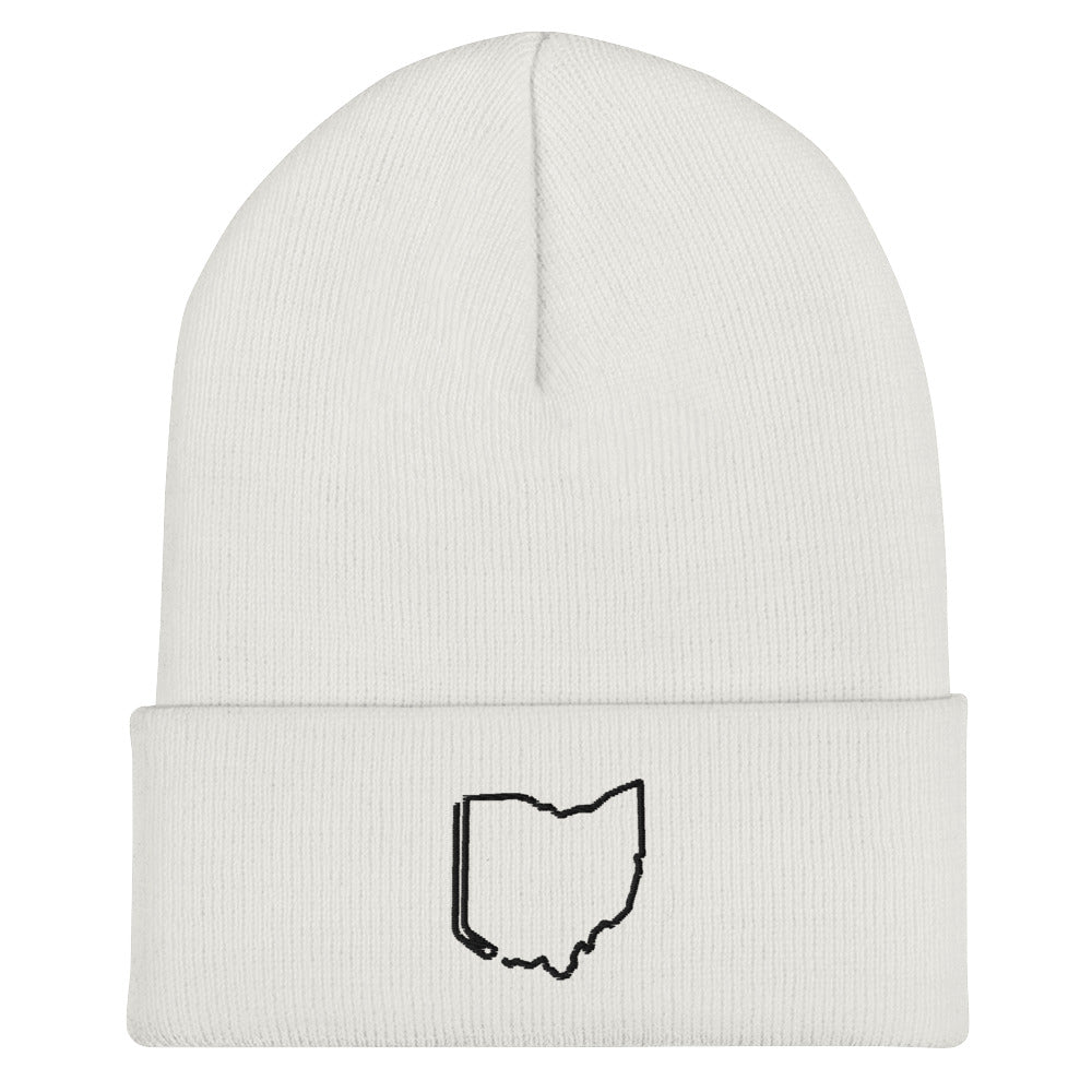 Ohio Hockey Cuffed Beanie