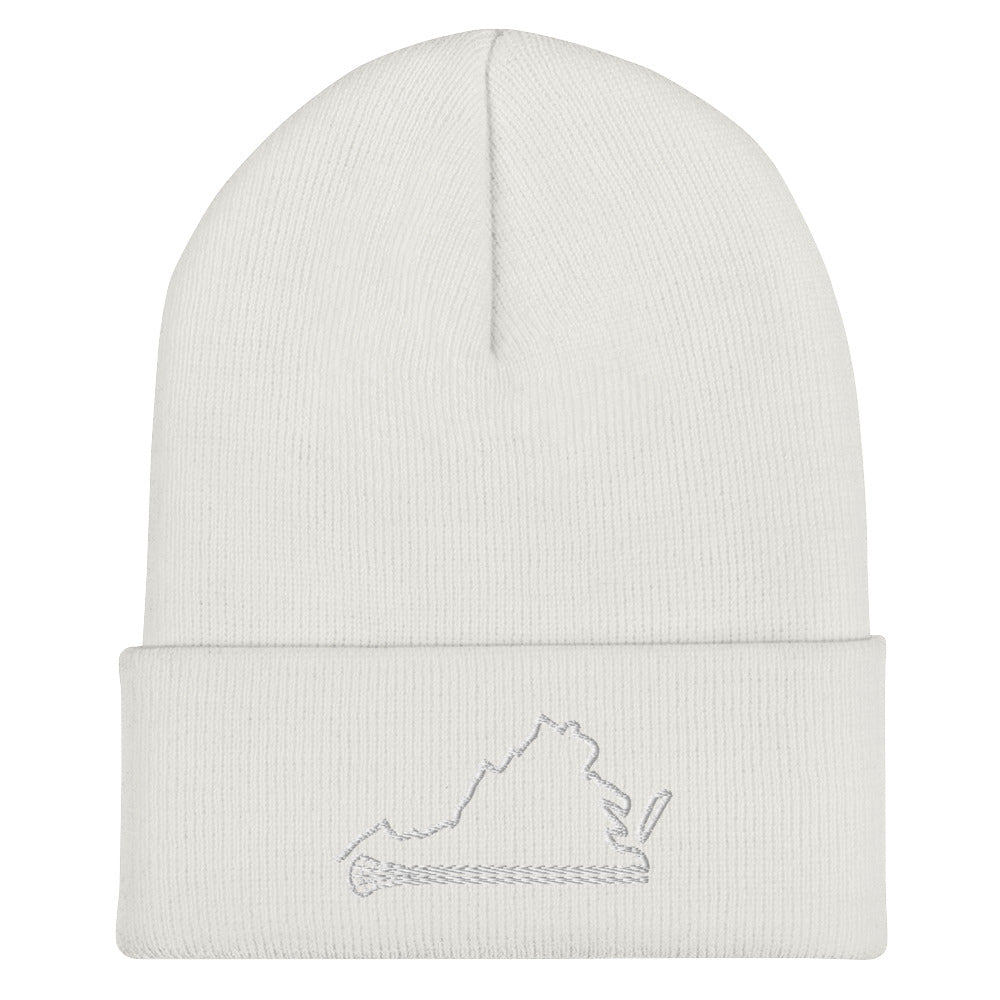 Virginia Lacrosse Cuffed Beanie