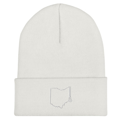 Ohio Lacrosse Cuffed Beanie