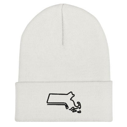 Massachusetts Hockey Cuffed Beanie