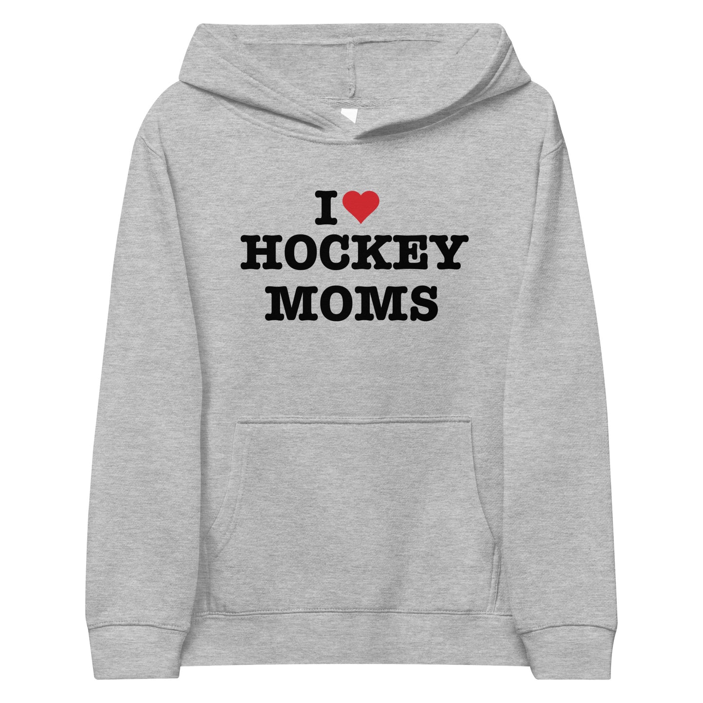 I Heart Hockey Moms Hoodie (Youth)