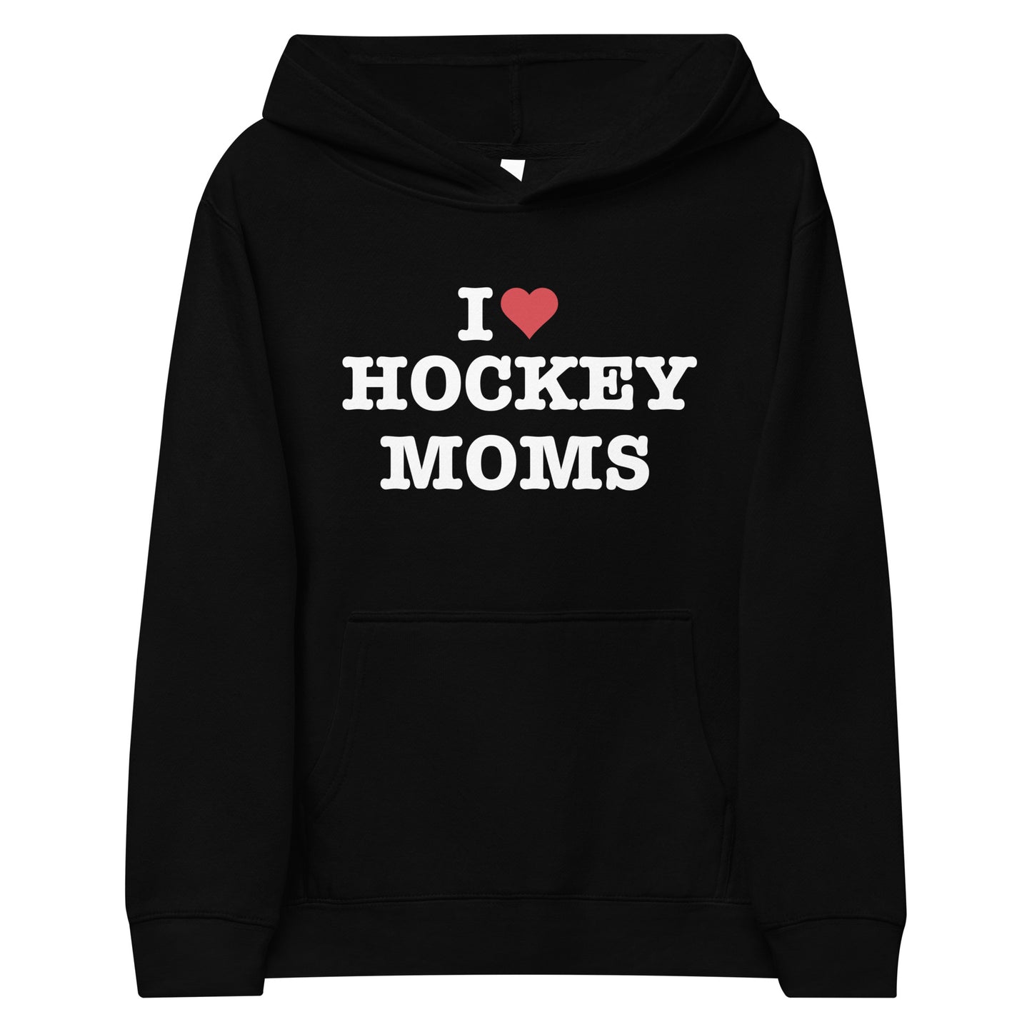 I Heart Hockey Moms Hoodie (Youth)