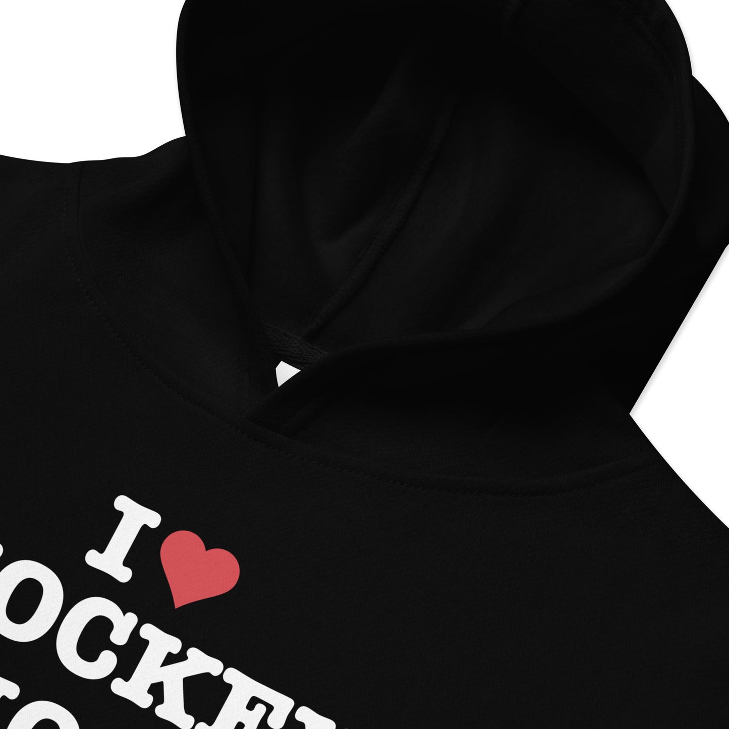 I Heart Hockey Moms Hoodie (Youth)