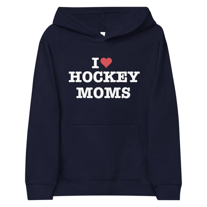 I Heart Hockey Moms Hoodie (Youth)