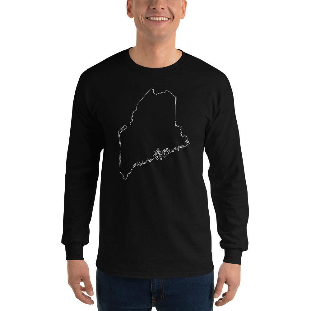 Maine Hockey Long Sleeve Shirt