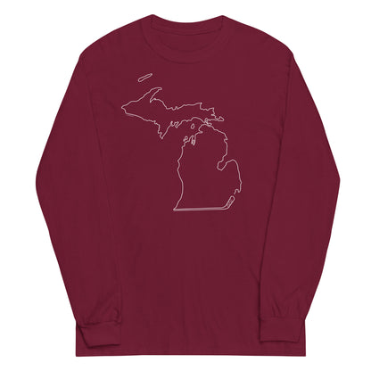 Michigan Hockey Long Sleeve Shirt