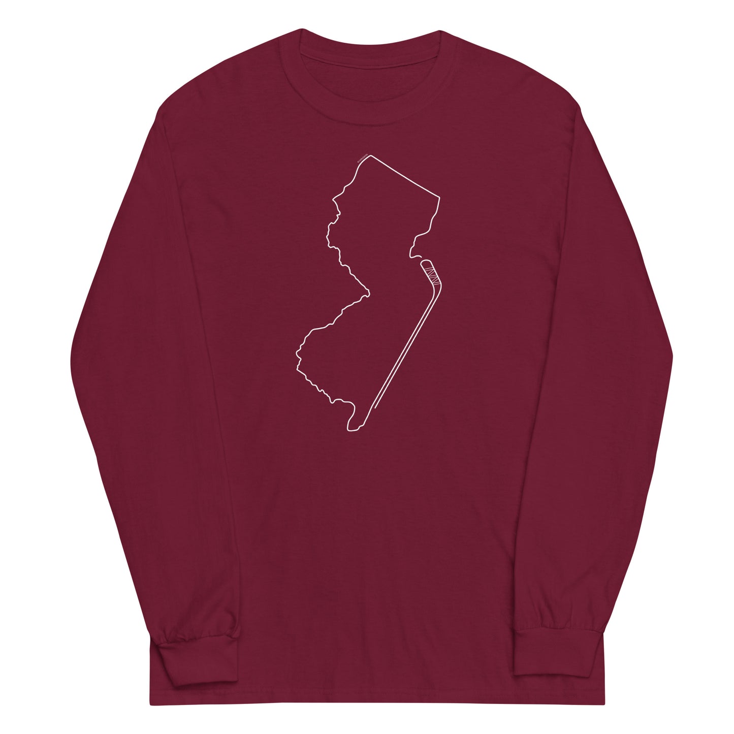 New Jersey Hockey Long Sleeve Tee