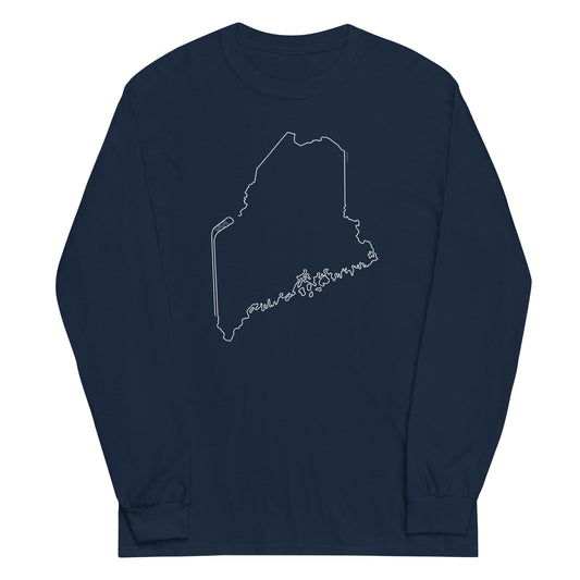 Maine Hockey Long Sleeve Shirt