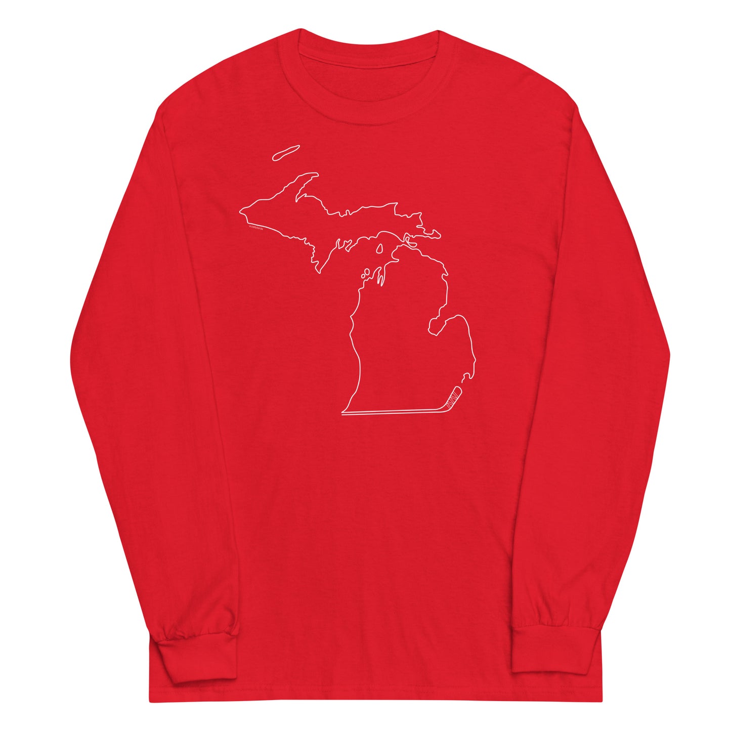 Michigan Hockey Long Sleeve Shirt