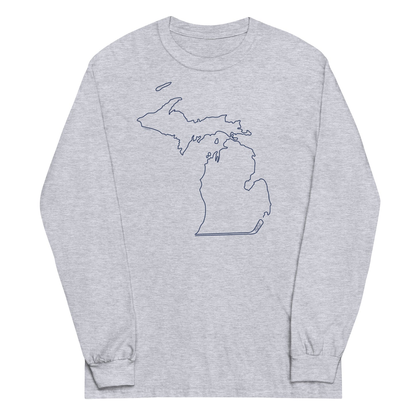 Michigan Hockey Long Sleeve Shirt