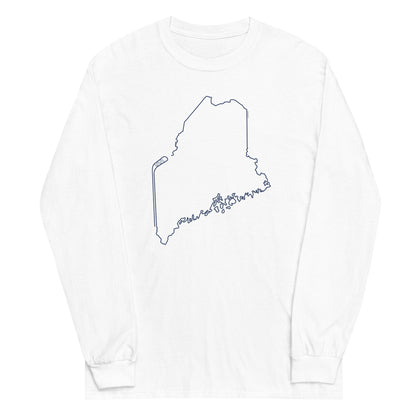 Maine Hockey Long Sleeve Shirt