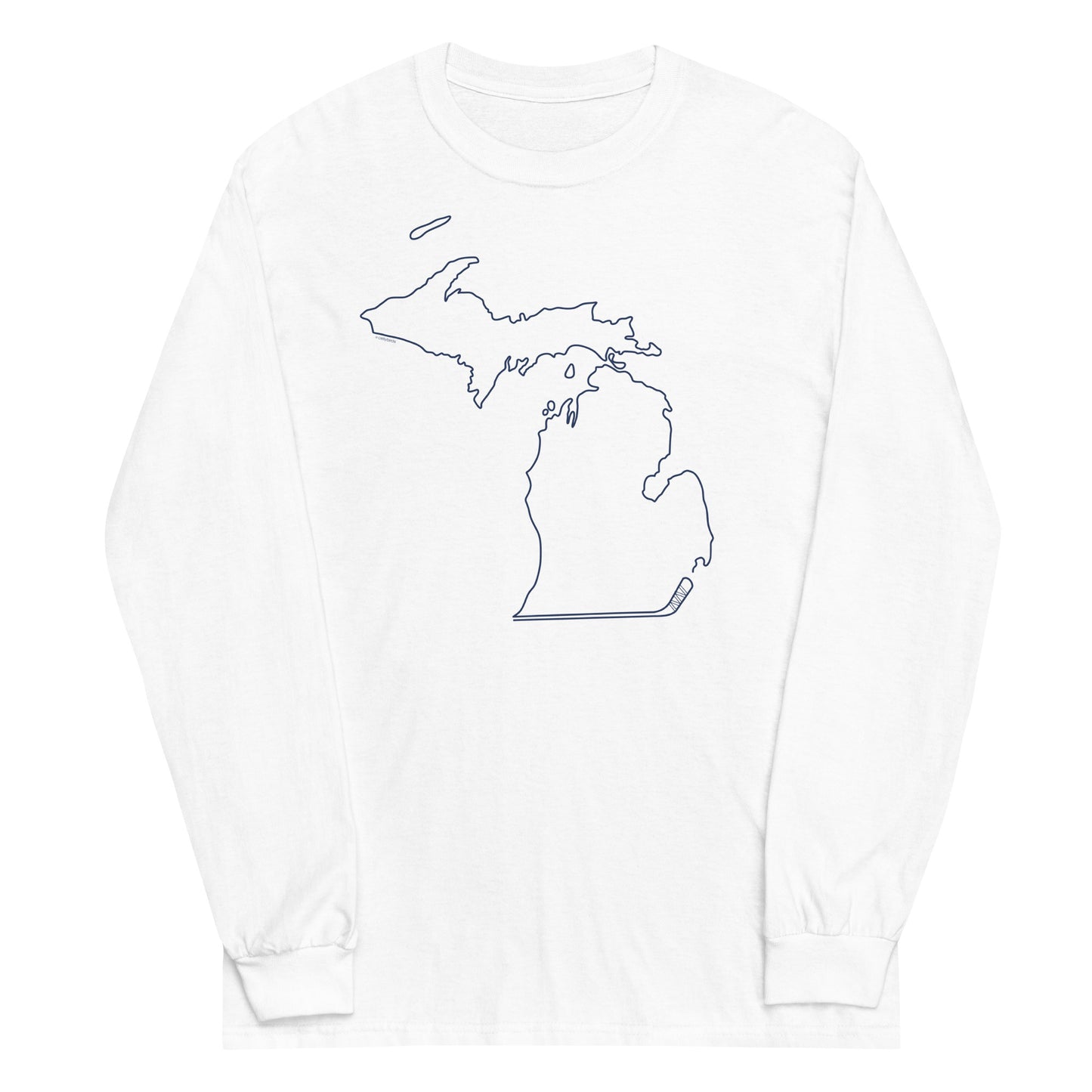 Michigan Hockey Long Sleeve Shirt