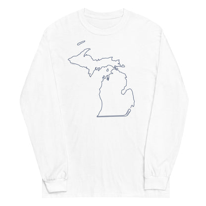 Michigan Hockey Long Sleeve Shirt