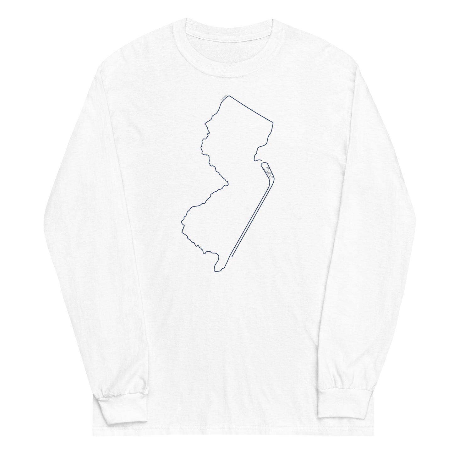 New Jersey Hockey Long Sleeve Tee