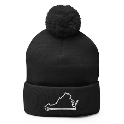 Virginia Lacrosse Pom-Pom Beanie