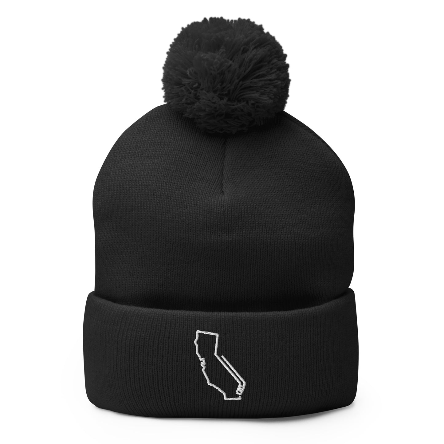 California Hockey Pom-Pom Beanie