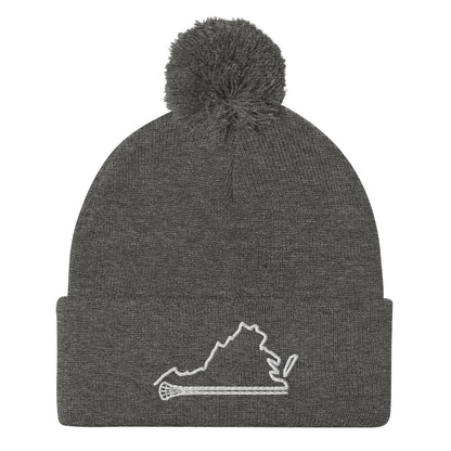 Virginia Lacrosse Pom-Pom Beanie