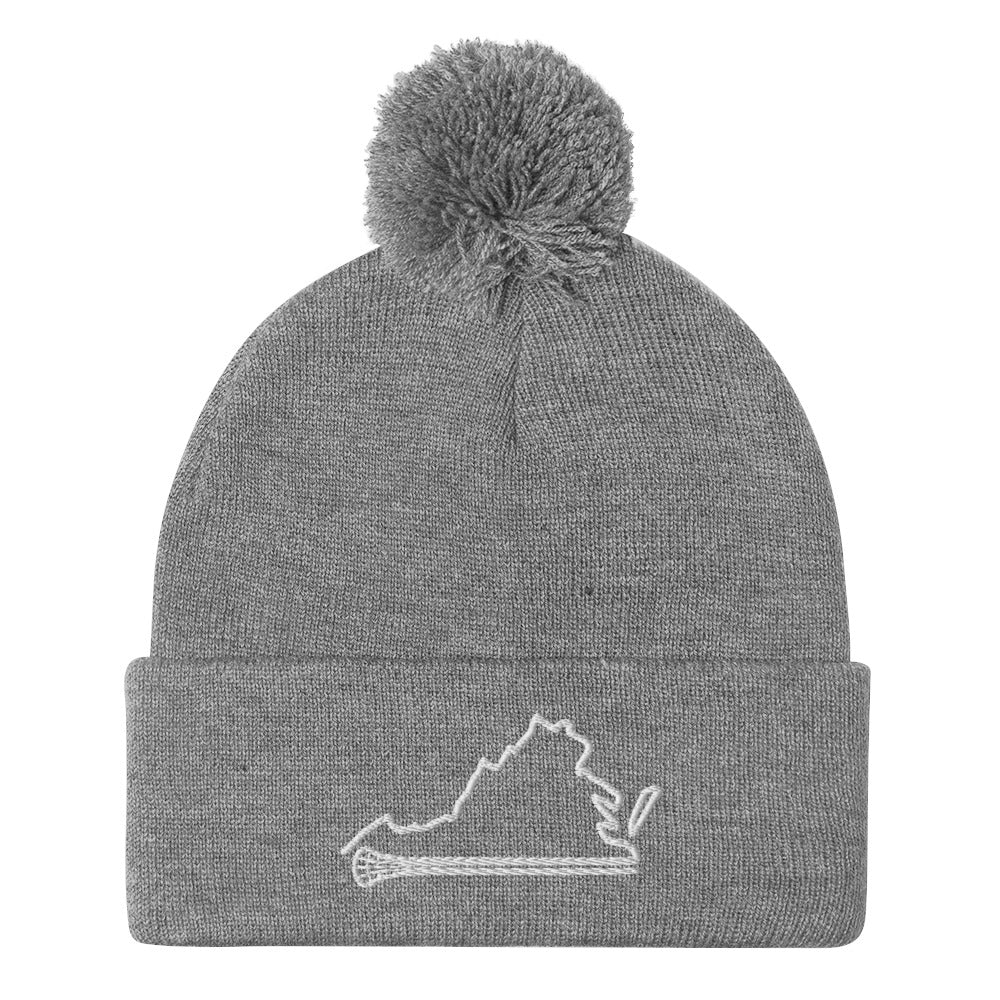 Virginia Lacrosse Pom-Pom Beanie