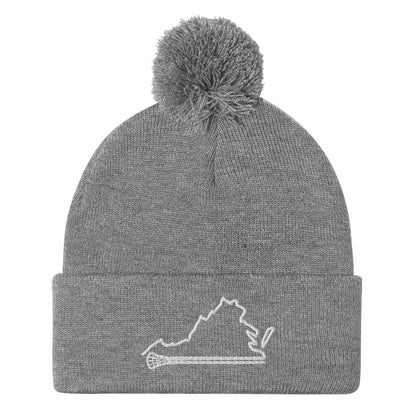 Virginia Lacrosse Pom-Pom Beanie