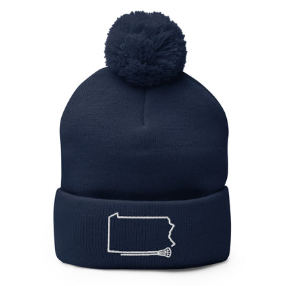 Pennsylvania Pom-Pom Beanie