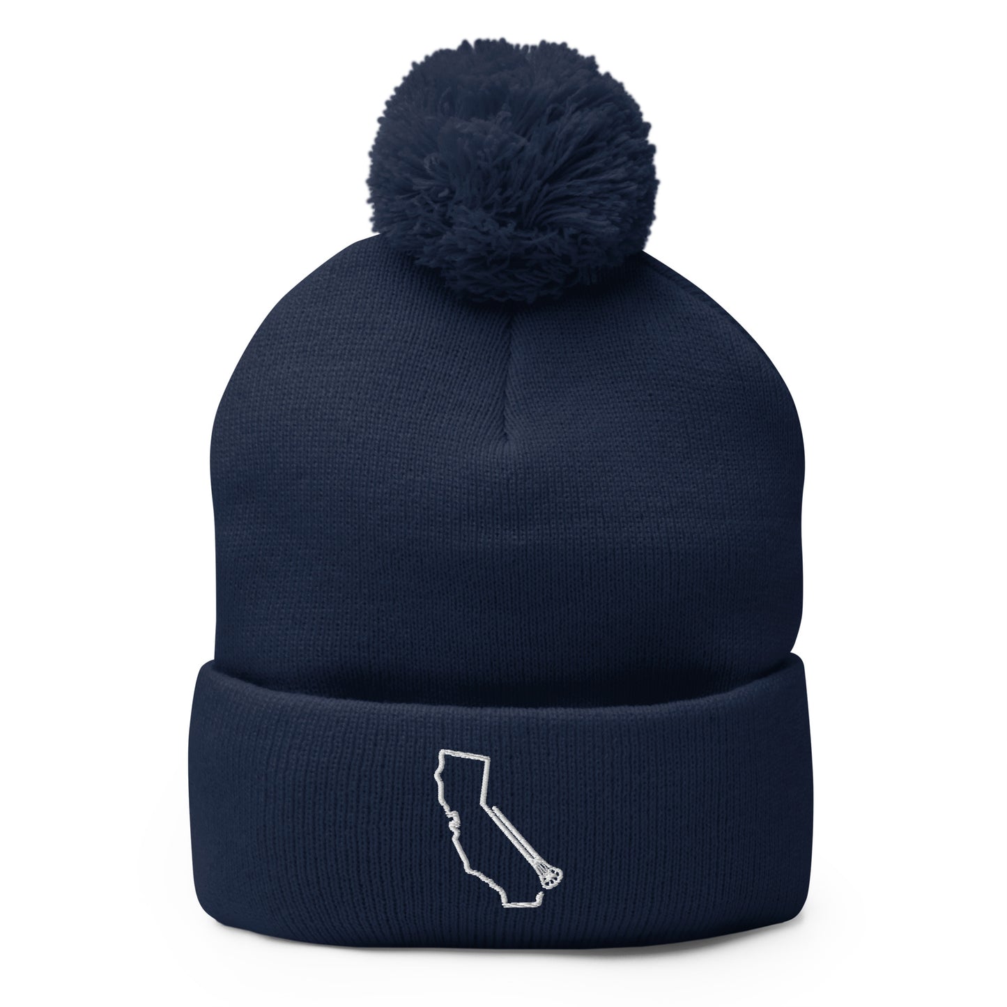 California Lacrosse Pom-Pom Beanie