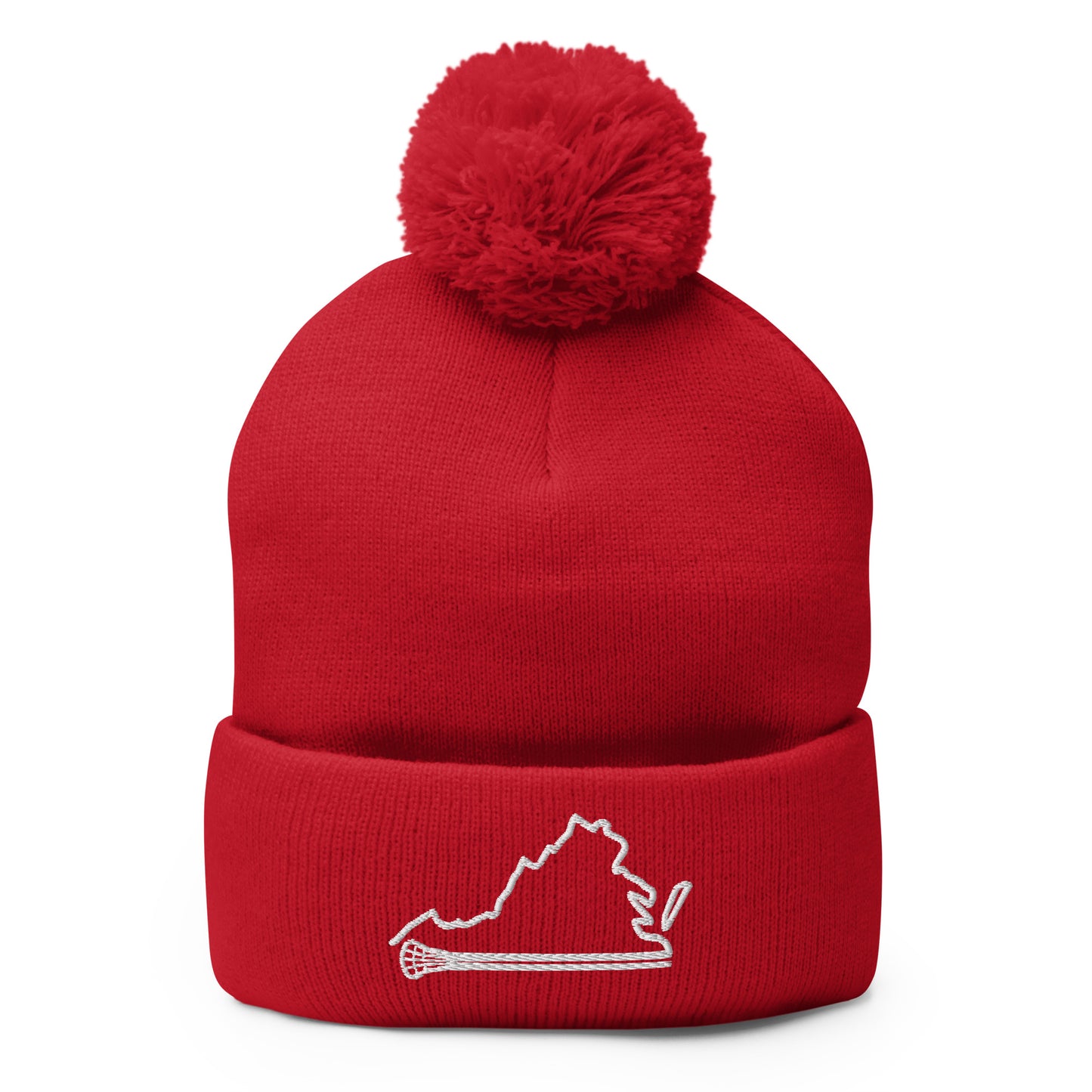 Virginia Lacrosse Pom-Pom Beanie