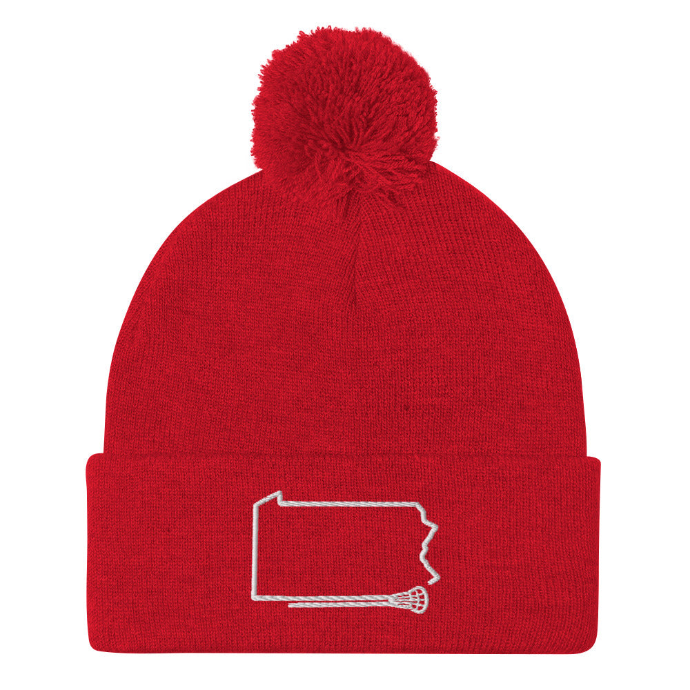 Pennsylvania Pom-Pom Beanie