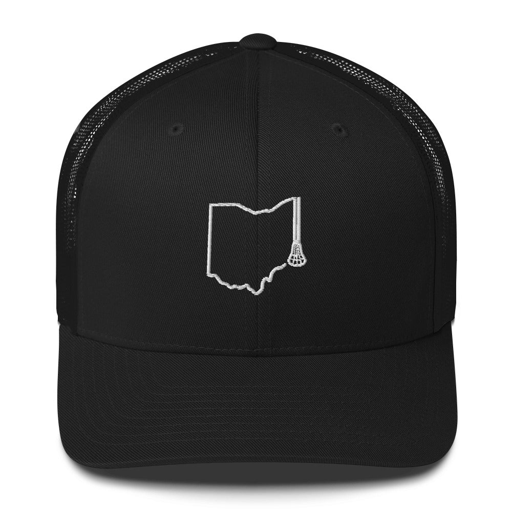 Ohio Lacrosse Trucker Cap